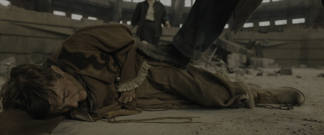 Frame from The Hunger Games: The Ballad of Songbirds & Snakes — standing, person, human face
