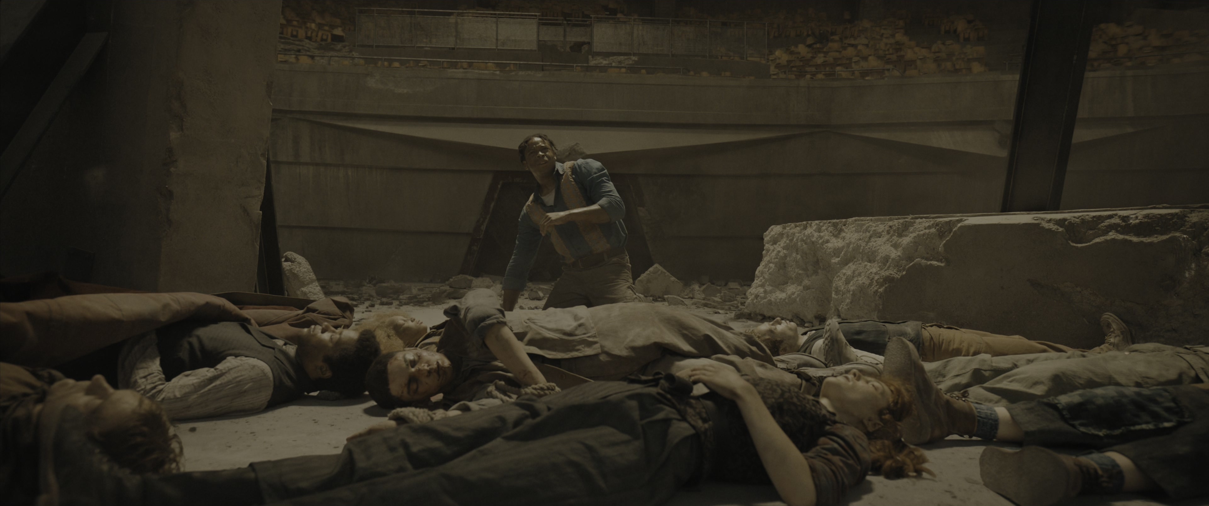 The Hunger Games: The Ballad of Songbirds & Snakes (2023), wide, 2.39:1 — film still