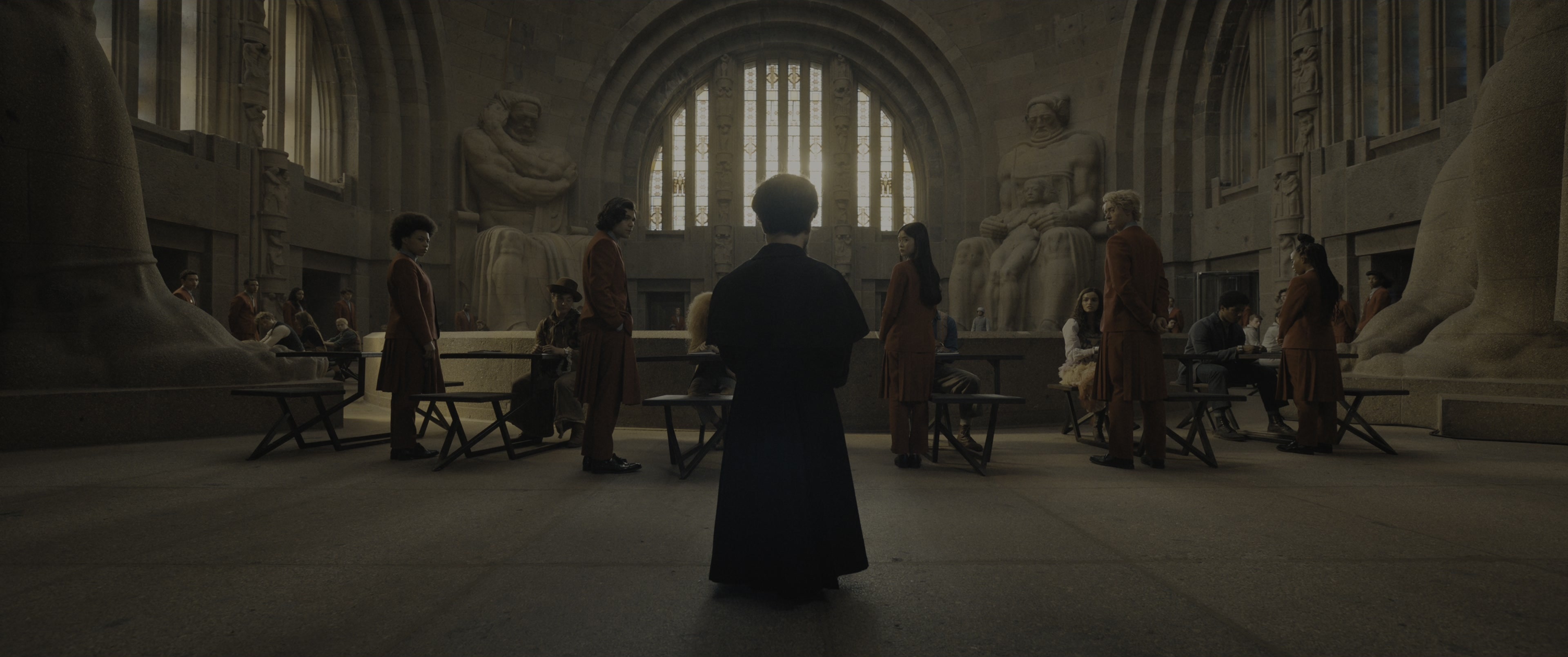 The Hunger Games: The Ballad of Songbirds & Snakes (2023), wide, 2.39:1 — film still