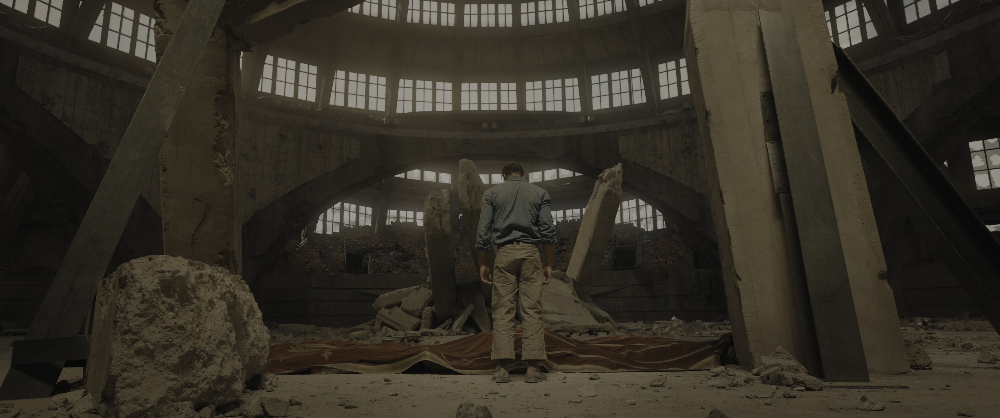 The Hunger Games: The Ballad of Songbirds & Snakes (2023), wide, 2.39:1 — film still