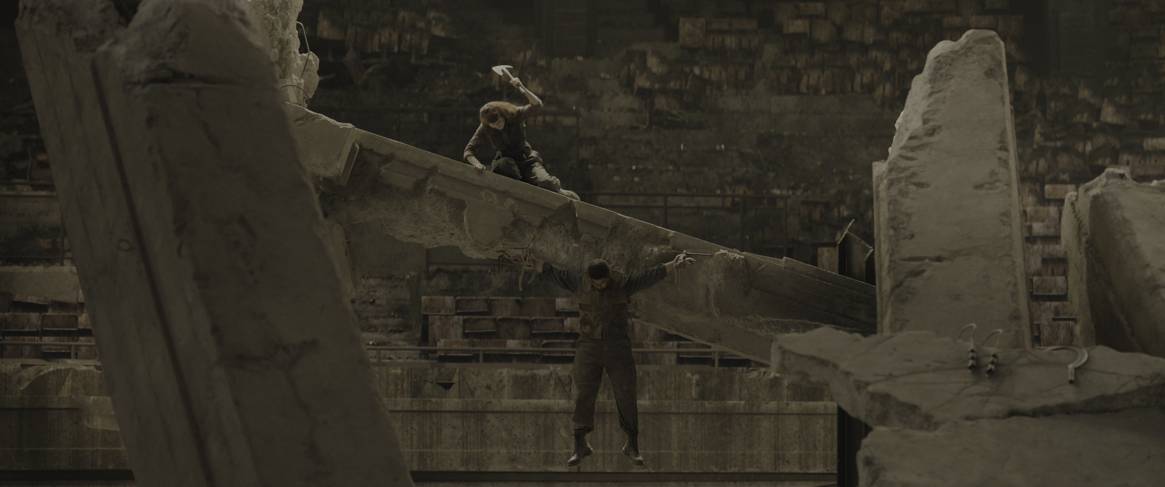 The Hunger Games: The Ballad of Songbirds & Snakes (2023), wide, 2.39:1 — film still