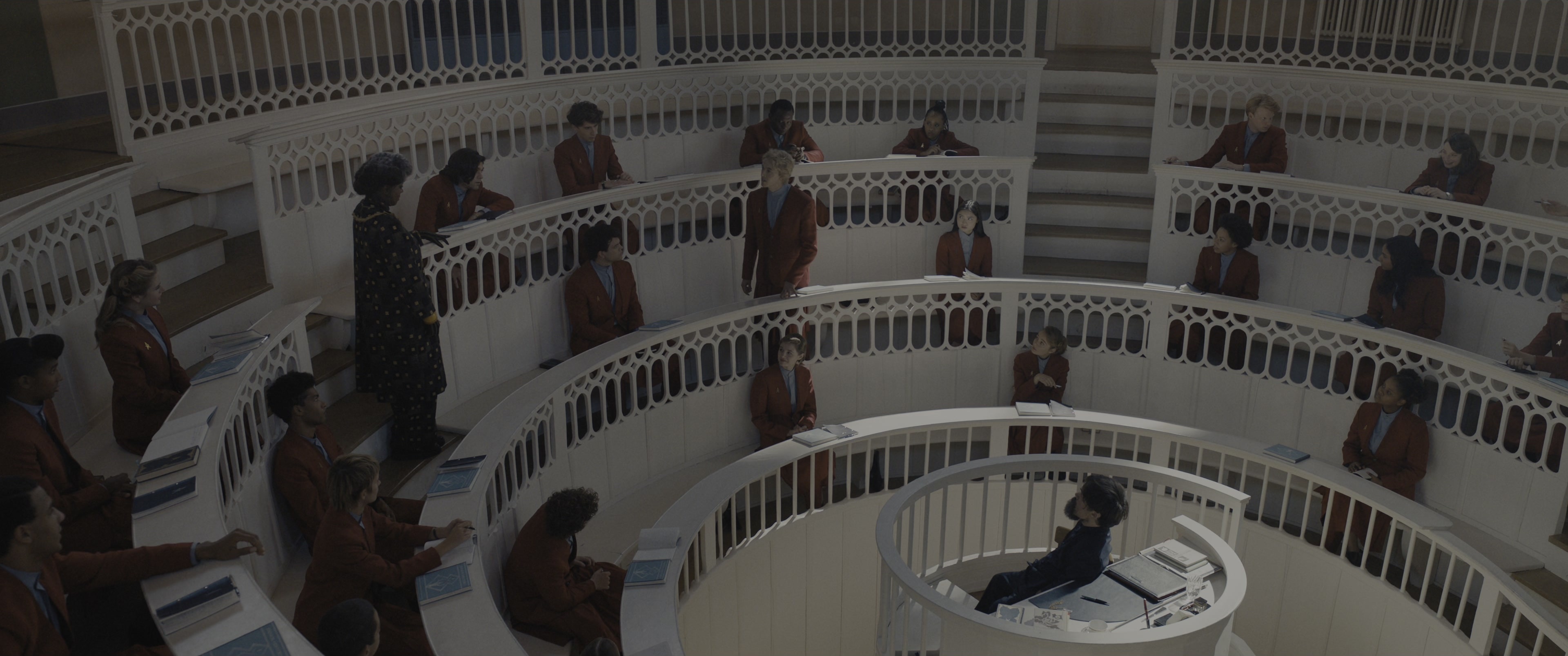 The Hunger Games: The Ballad of Songbirds & Snakes (2023), wide, 2.39:1 — film still