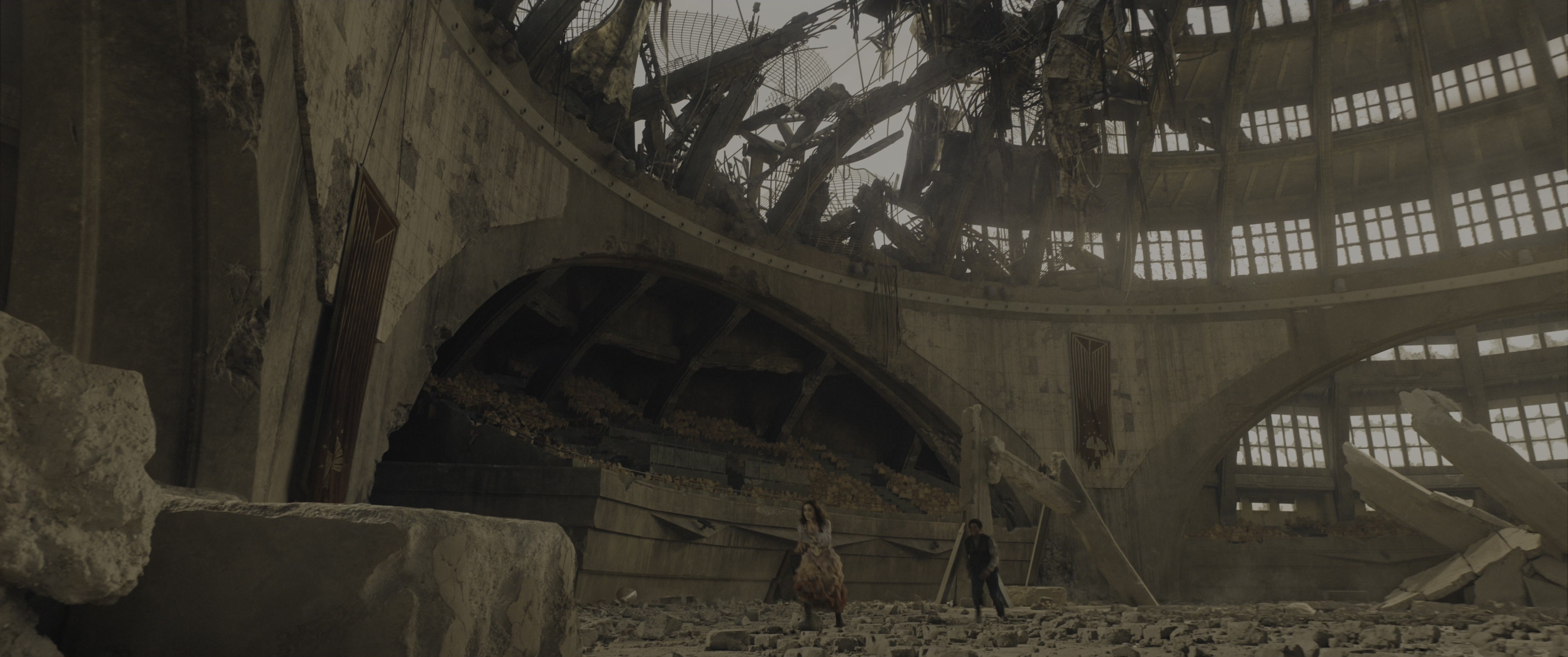 The Hunger Games: The Ballad of Songbirds & Snakes (2023), wide, 2.39:1 — film still