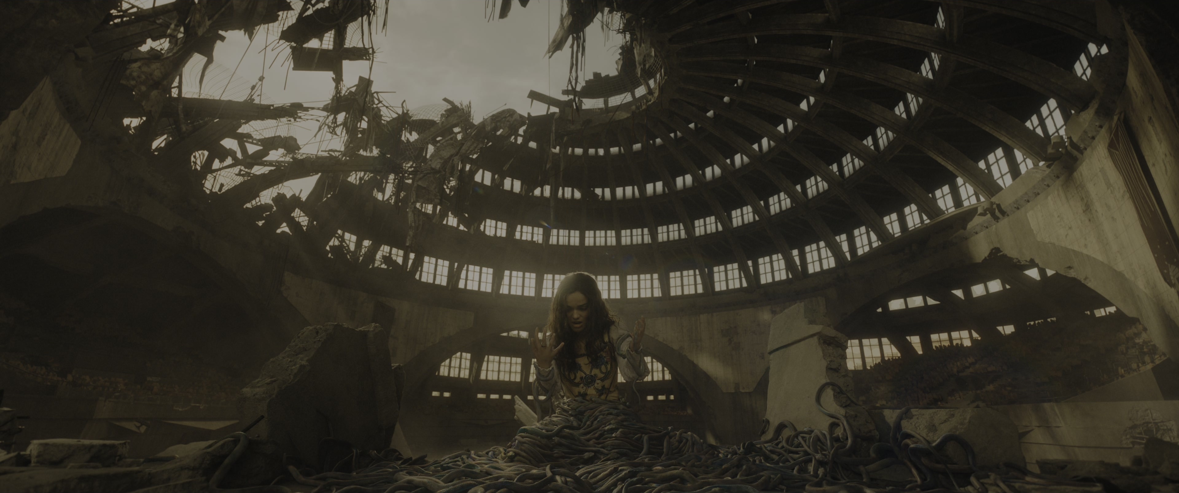 The Hunger Games: The Ballad of Songbirds & Snakes (2023), wide, 2.39:1 — film still