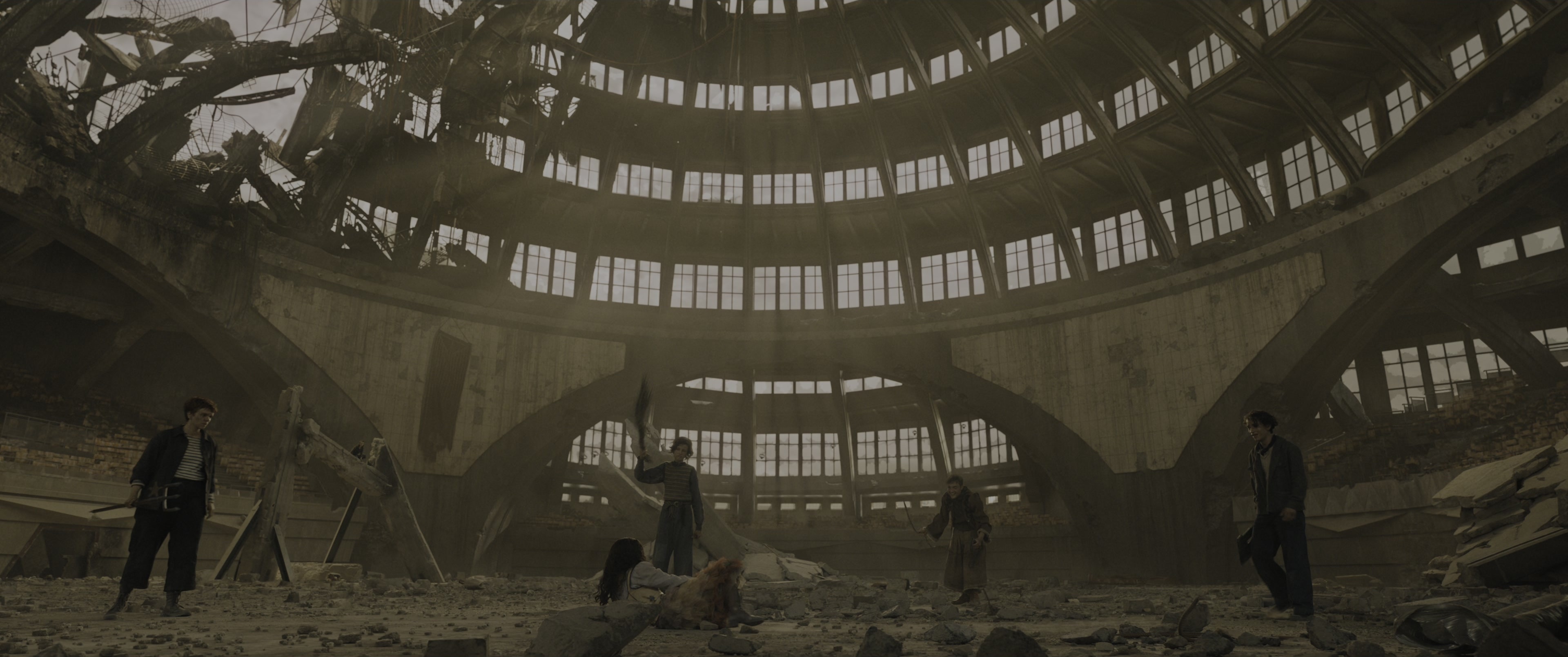 The Hunger Games: The Ballad of Songbirds & Snakes (2023), wide, 2.39:1 — film still