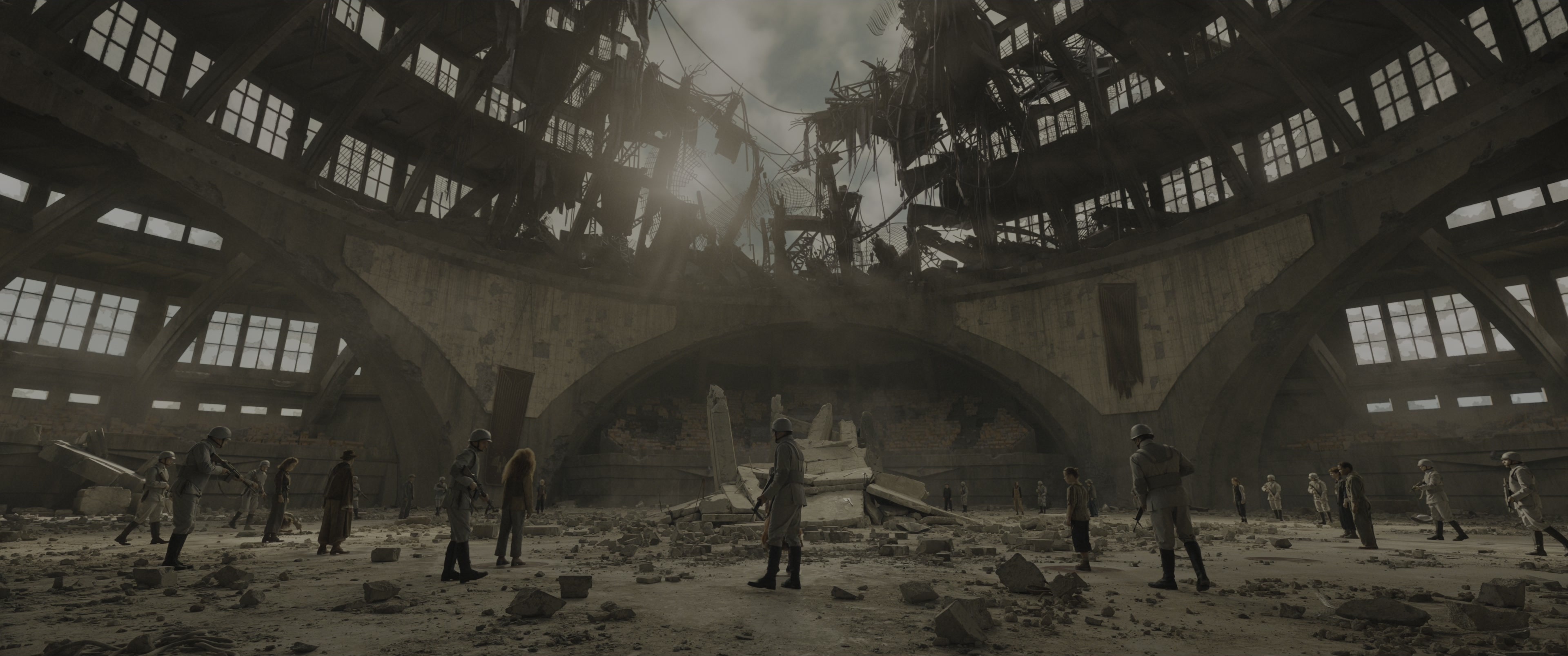 The Hunger Games: The Ballad of Songbirds & Snakes (2023), wide, 2.39:1 — film still