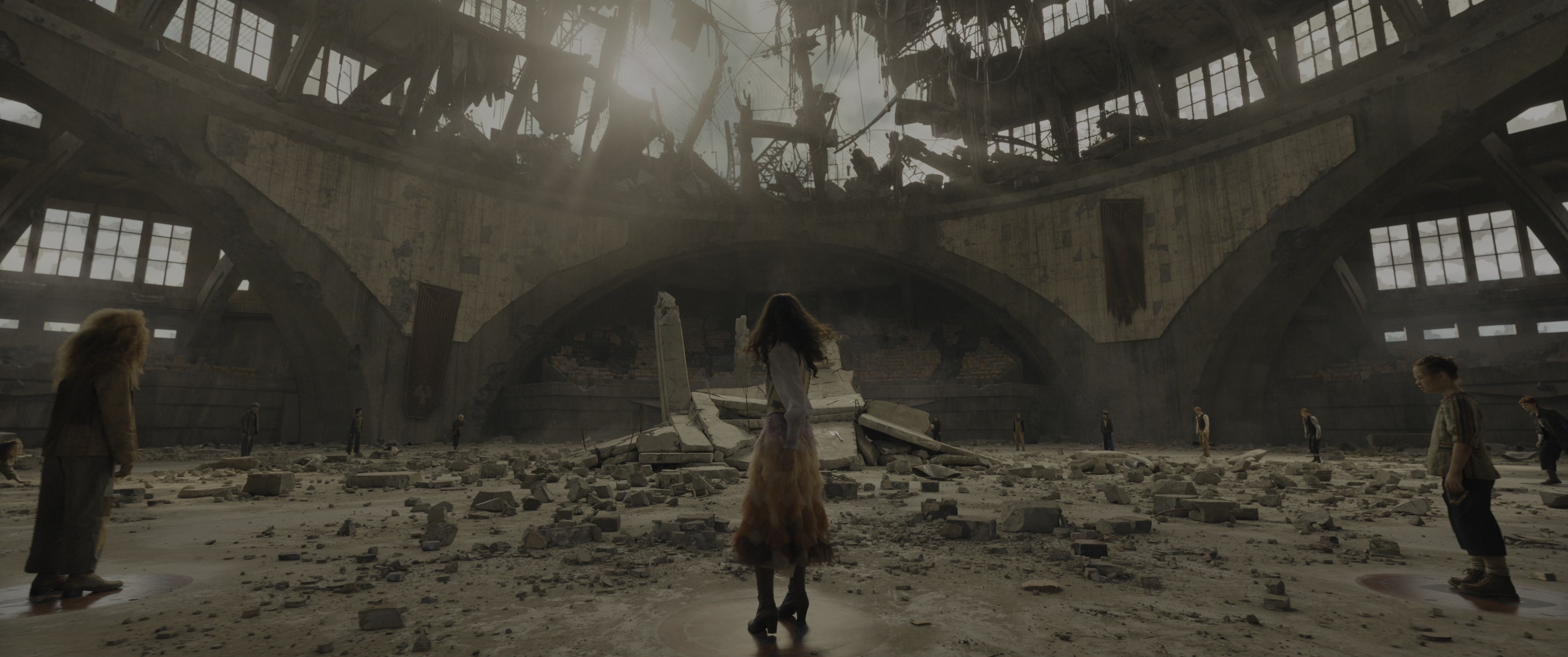 The Hunger Games: The Ballad of Songbirds & Snakes (2023), wide, 2.39:1 — film still