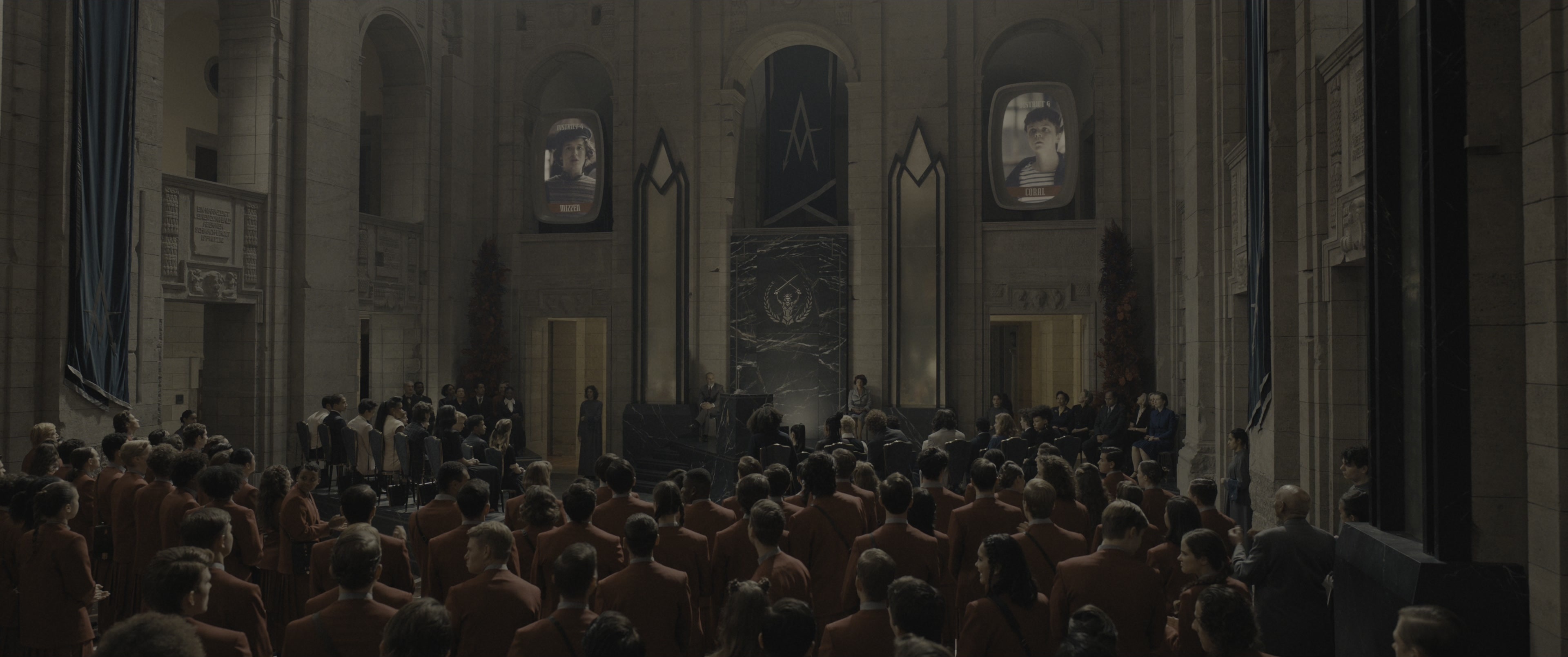The Hunger Games: The Ballad of Songbirds & Snakes (2023), wide, 2.39:1 — film still