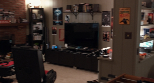 Frame from The Fault in Our Stars — desk, book, room