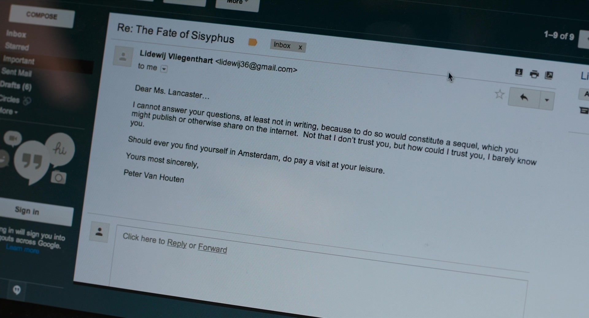 The Fault in Our Stars (2014), unknown, 1.85:1 — film still