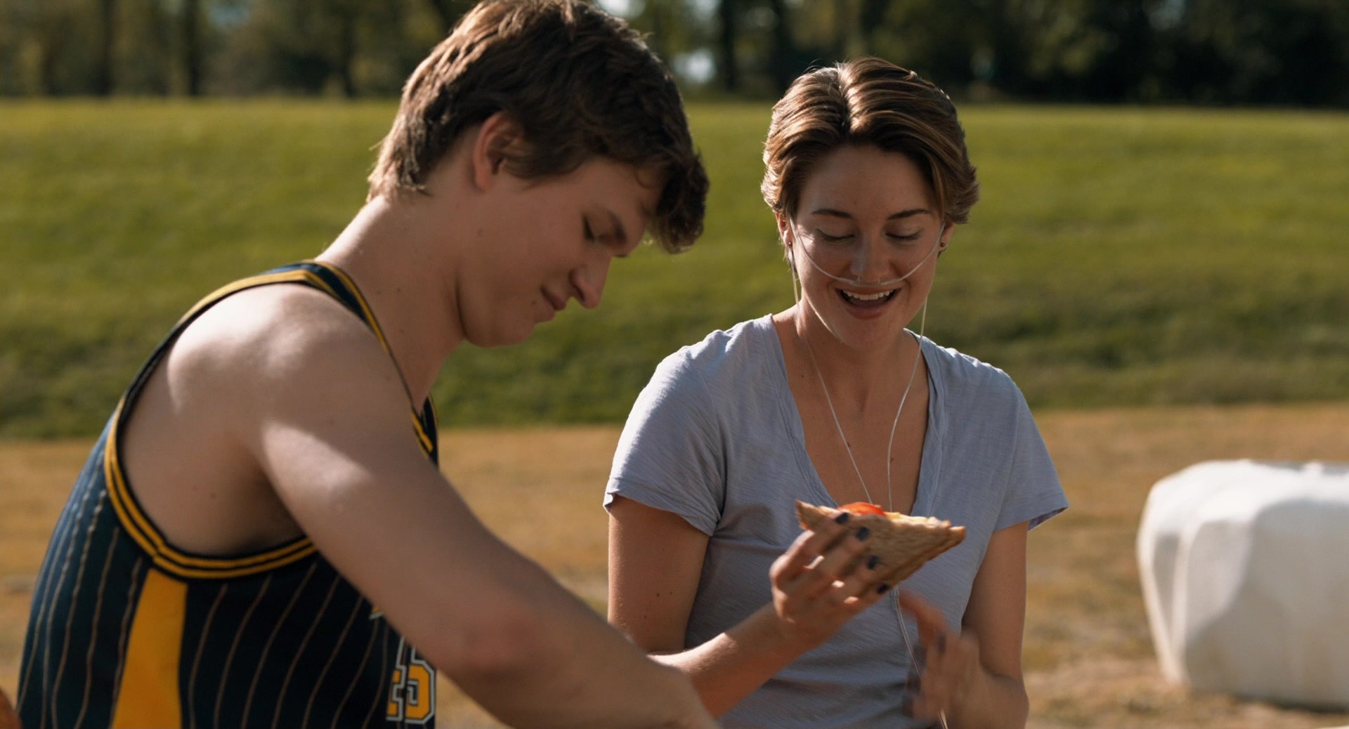 The Fault in Our Stars (2014), wide, 1.85:1 — film still