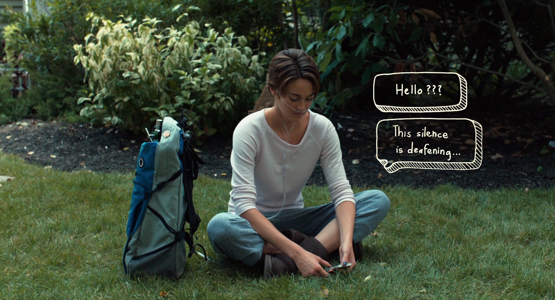 The Fault in Our Stars (2014), wide, 1.85:1 — film still