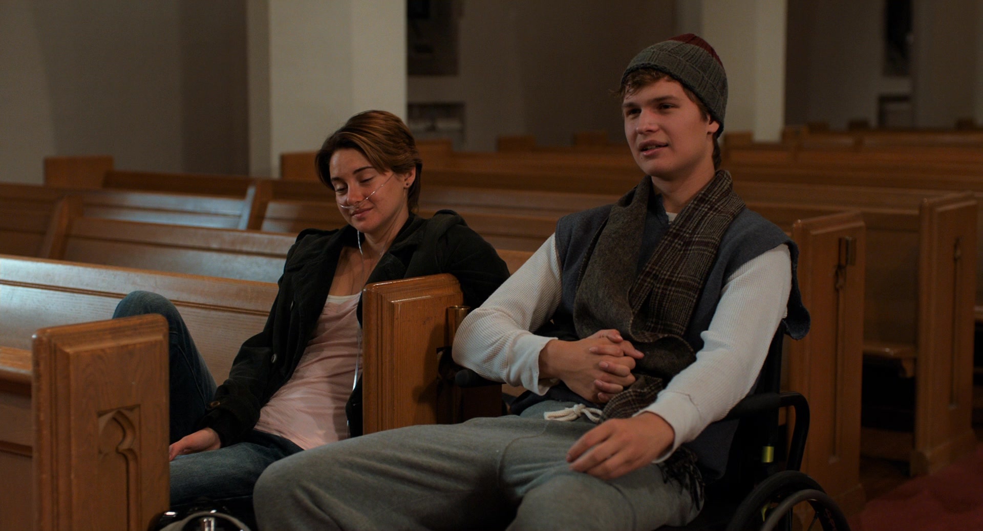 The Fault in Our Stars (2014), wide, 1.85:1 — film still