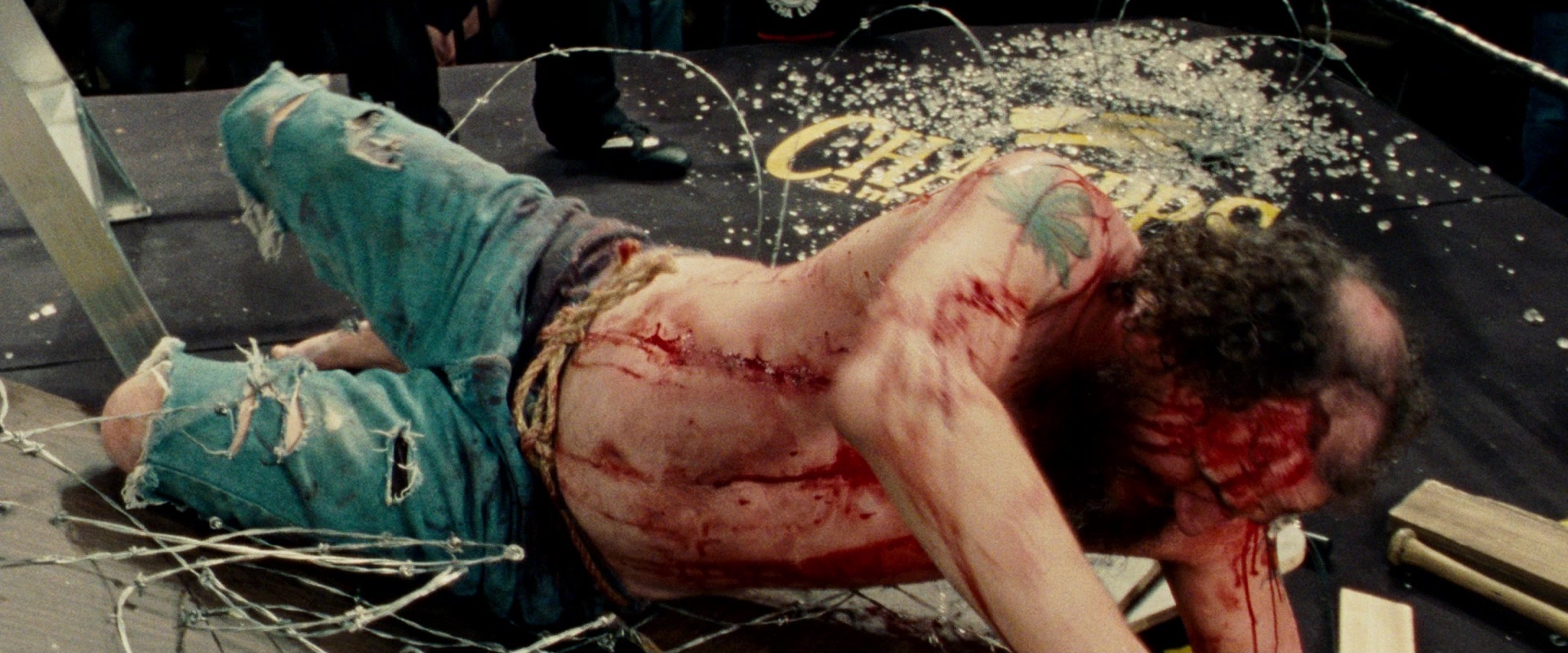 The Wrestler (2008), wide, 2.40:1 — film still