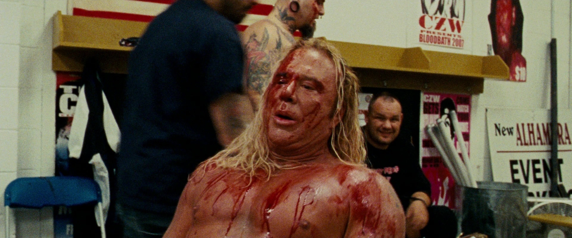 The Wrestler (2008), wide, 2.40:1 — film still