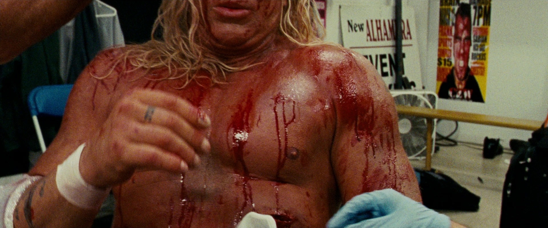 The Wrestler (2008), wide, 2.40:1 — film still