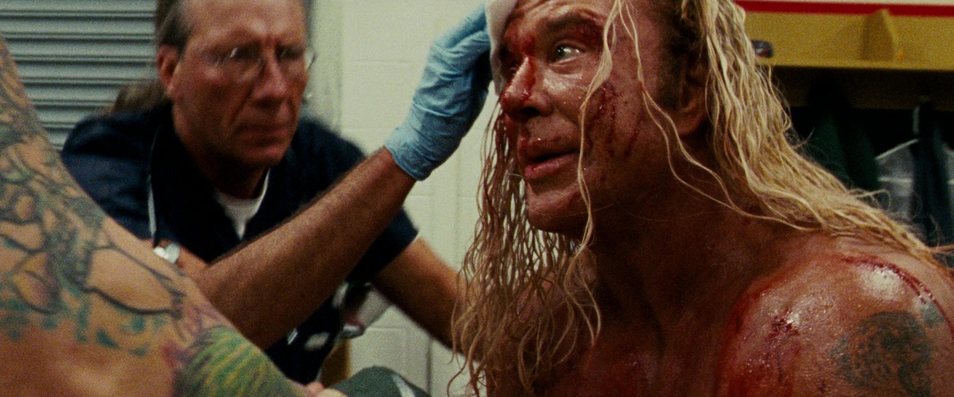 The Wrestler (2008), wide, 2.40:1 — film still