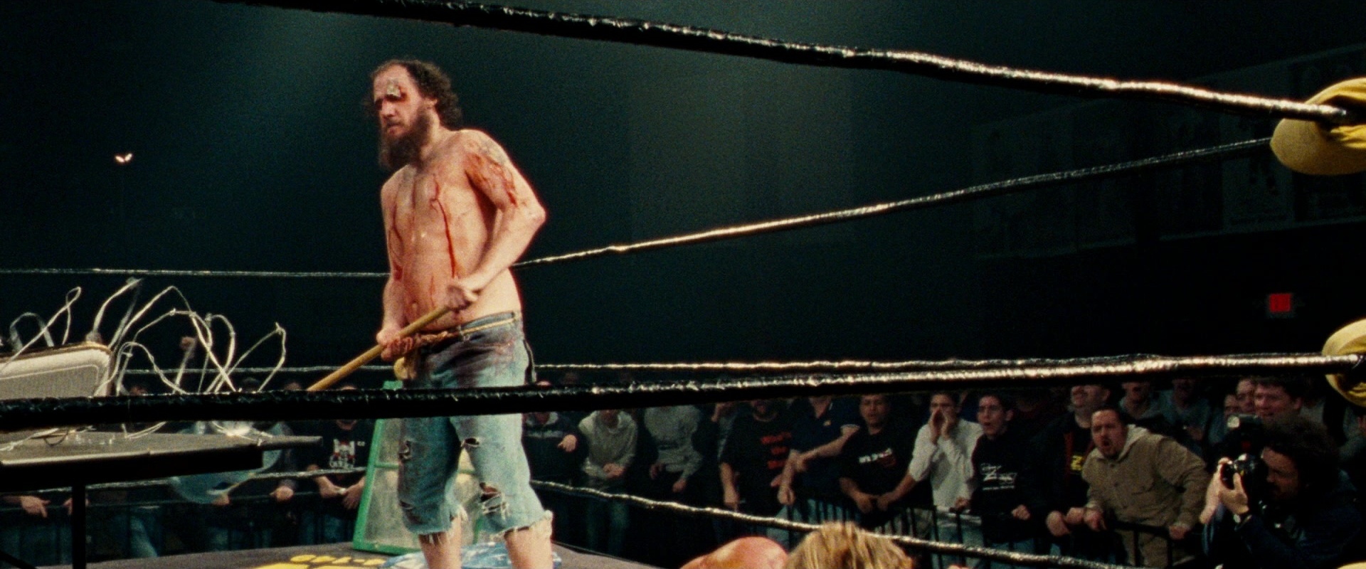 The Wrestler (2008), wide, 2.40:1 — film still