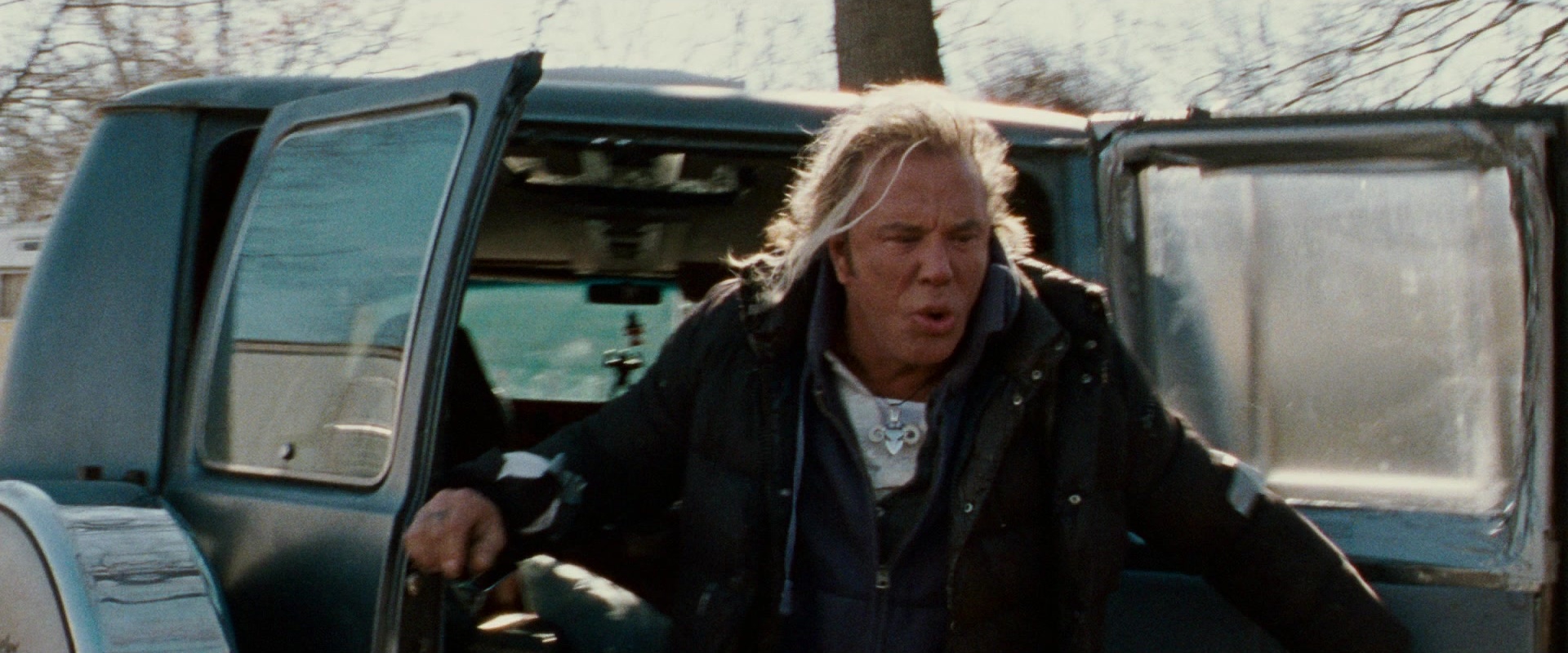 The Wrestler (2008), wide, 2.40:1 — film still