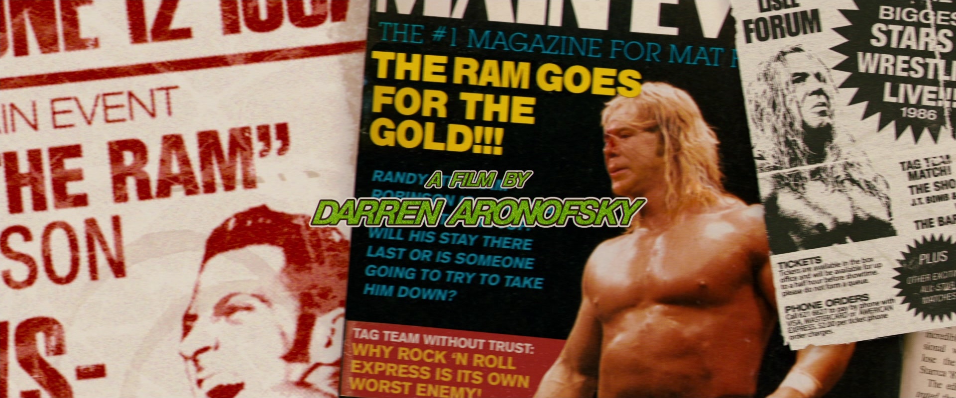 The Wrestler (2008), wide, 2.40:1 — film still