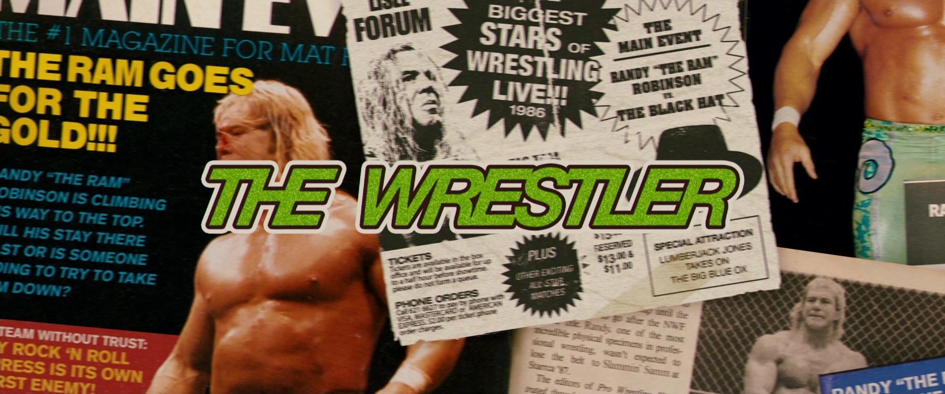The Wrestler (2008), wide, 2.40:1 — film still