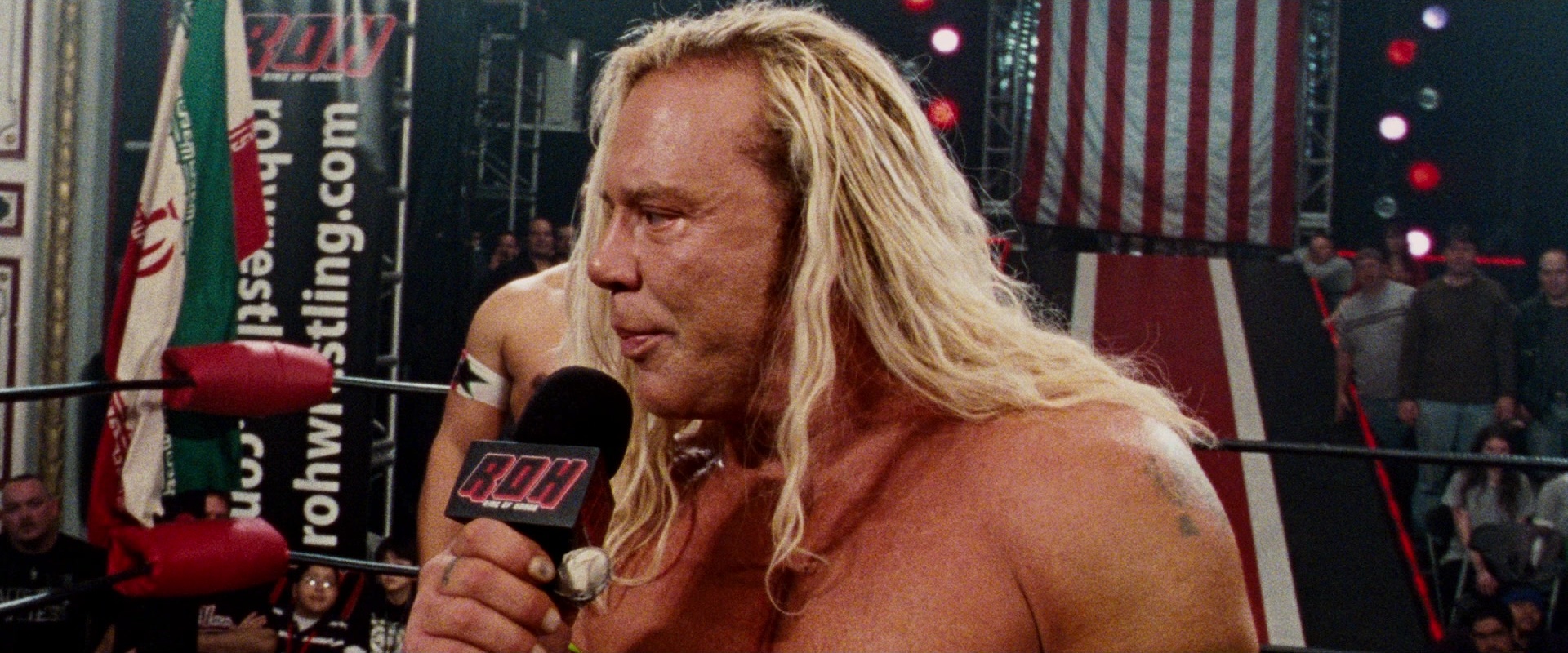 The Wrestler (2008), wide, 2.40:1 — film still