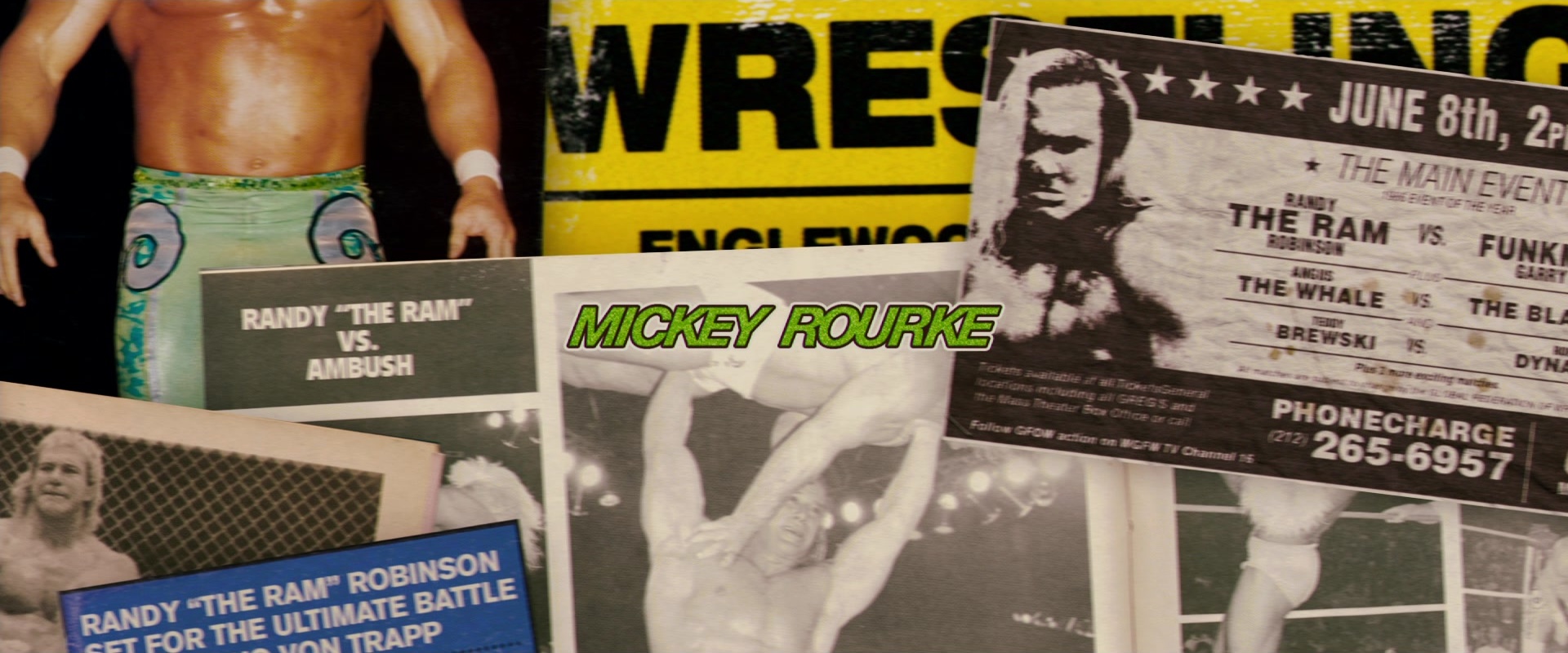 The Wrestler (2008), medium, 2.40:1 — film still