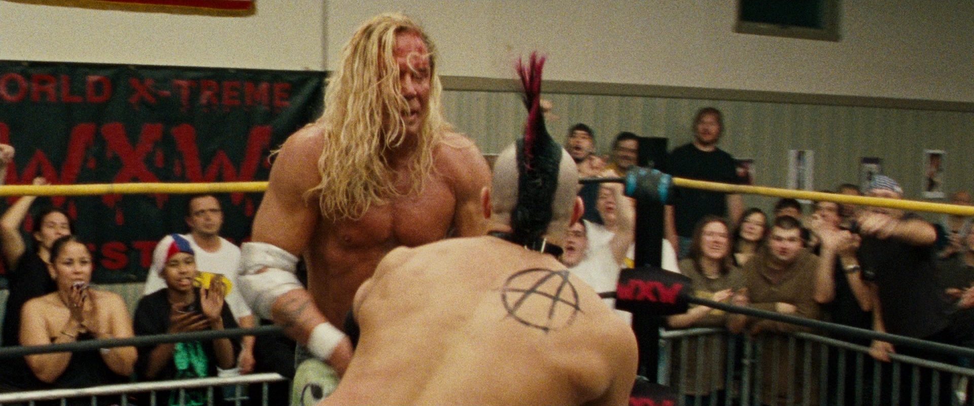 The Wrestler (2008), wide, 2.40:1 — film still