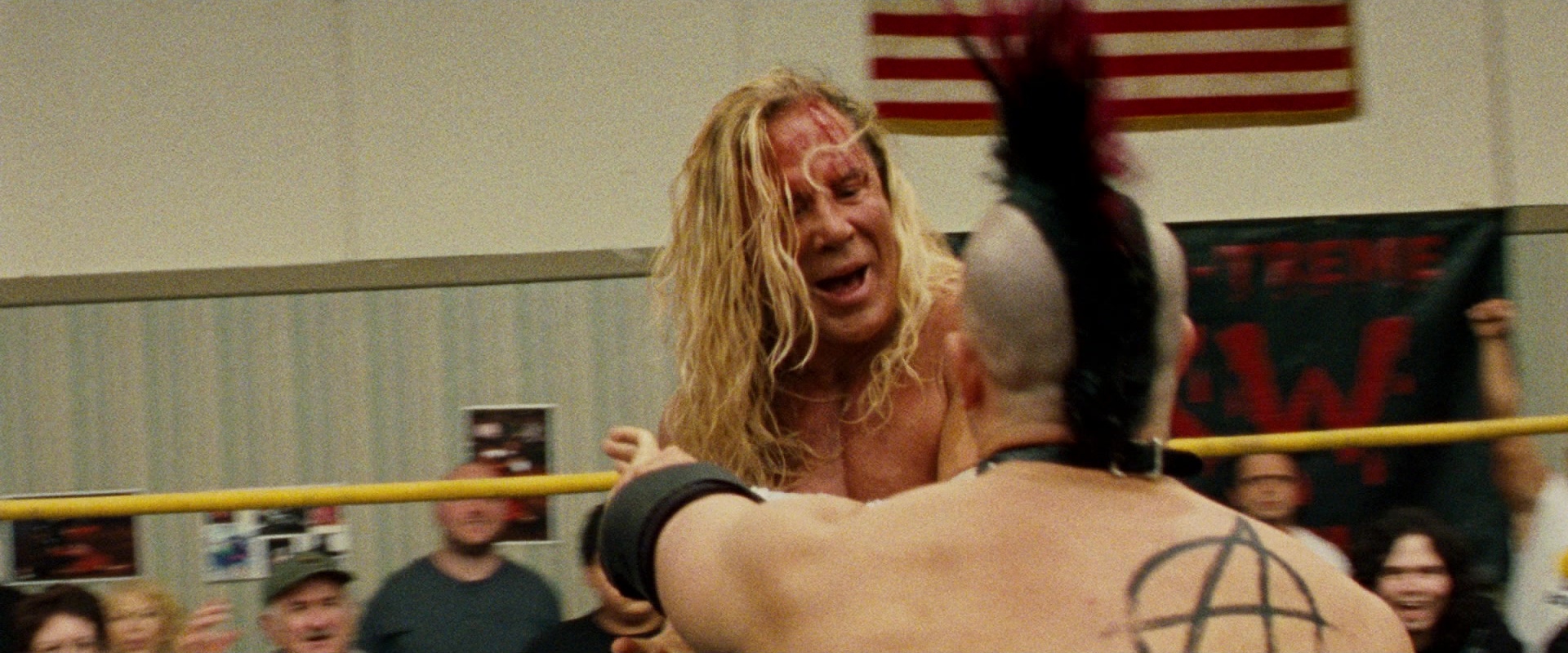 The Wrestler (2008), wide, 2.40:1 — film still
