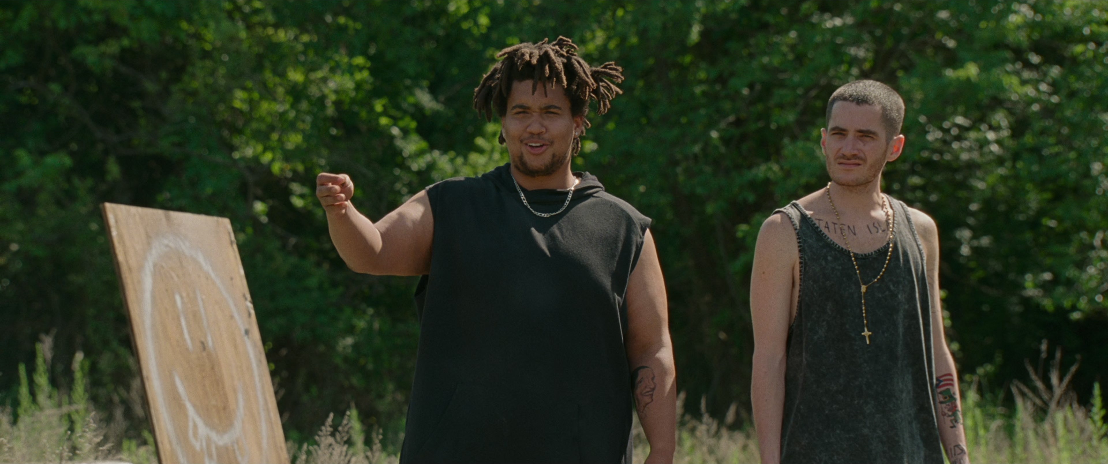 The King of Staten Island (2020), wide, 2.39:1 — film still
