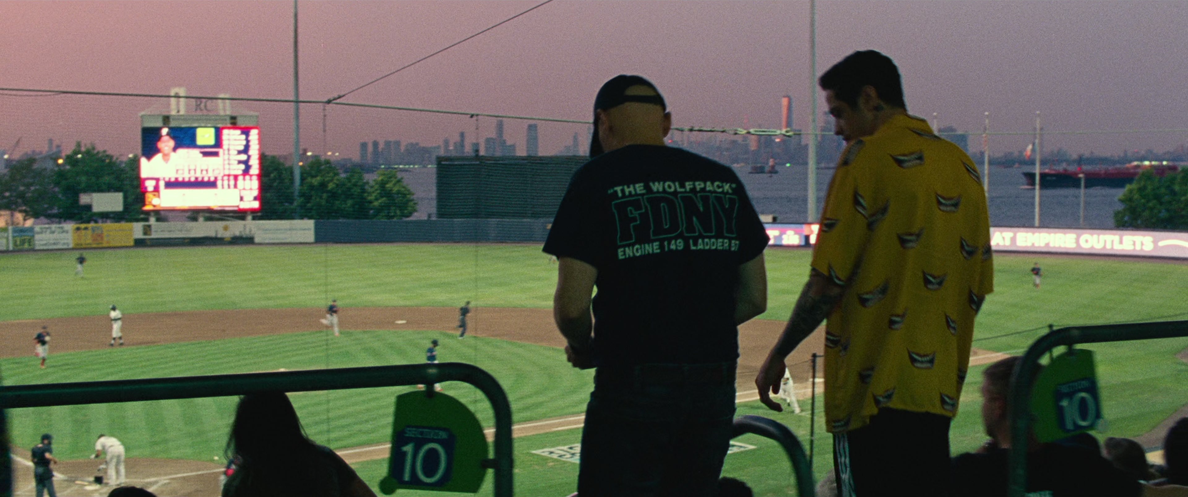 The King of Staten Island (2020), wide, 2.39:1 — film still