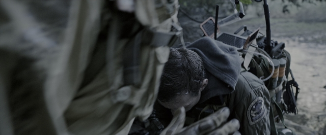 Wide shot frame from Alien: Covenant — standing, person
