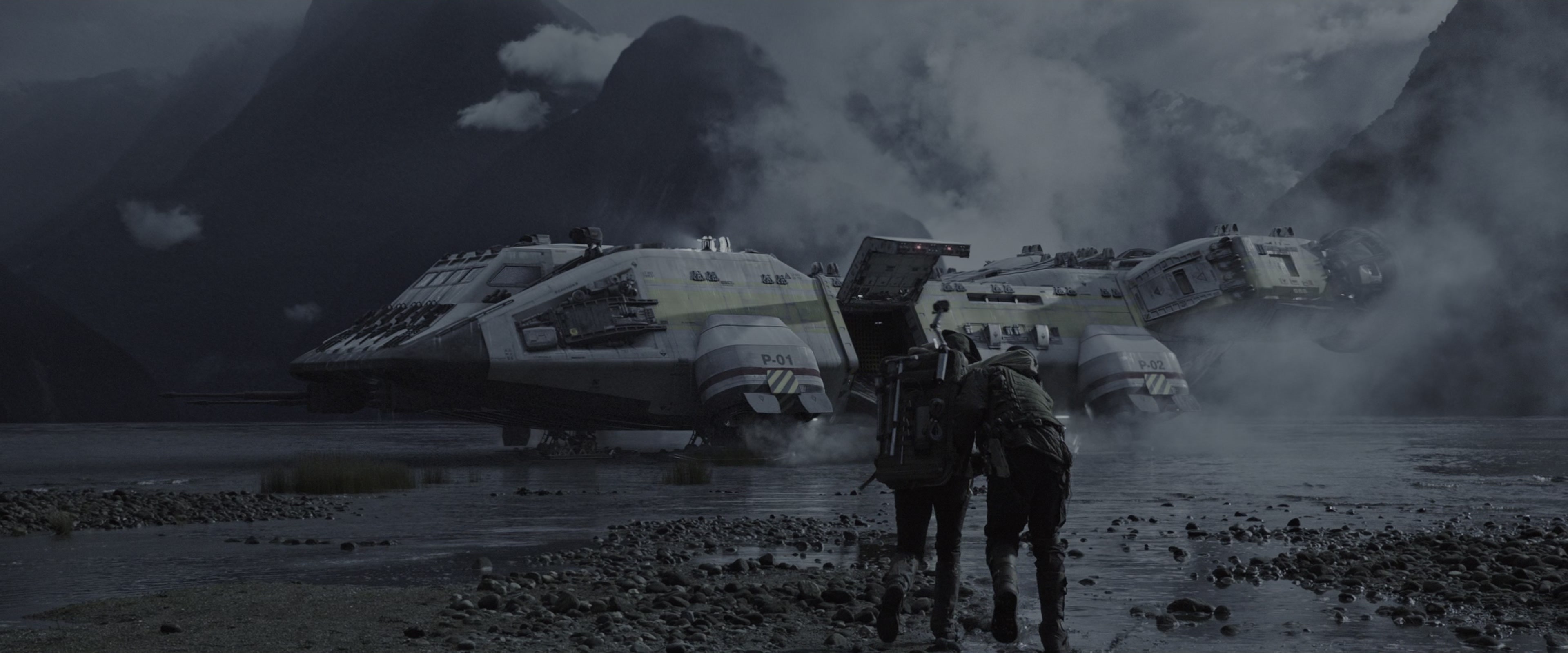 Alien: Covenant (2017), wide, 2.40:1 — film still