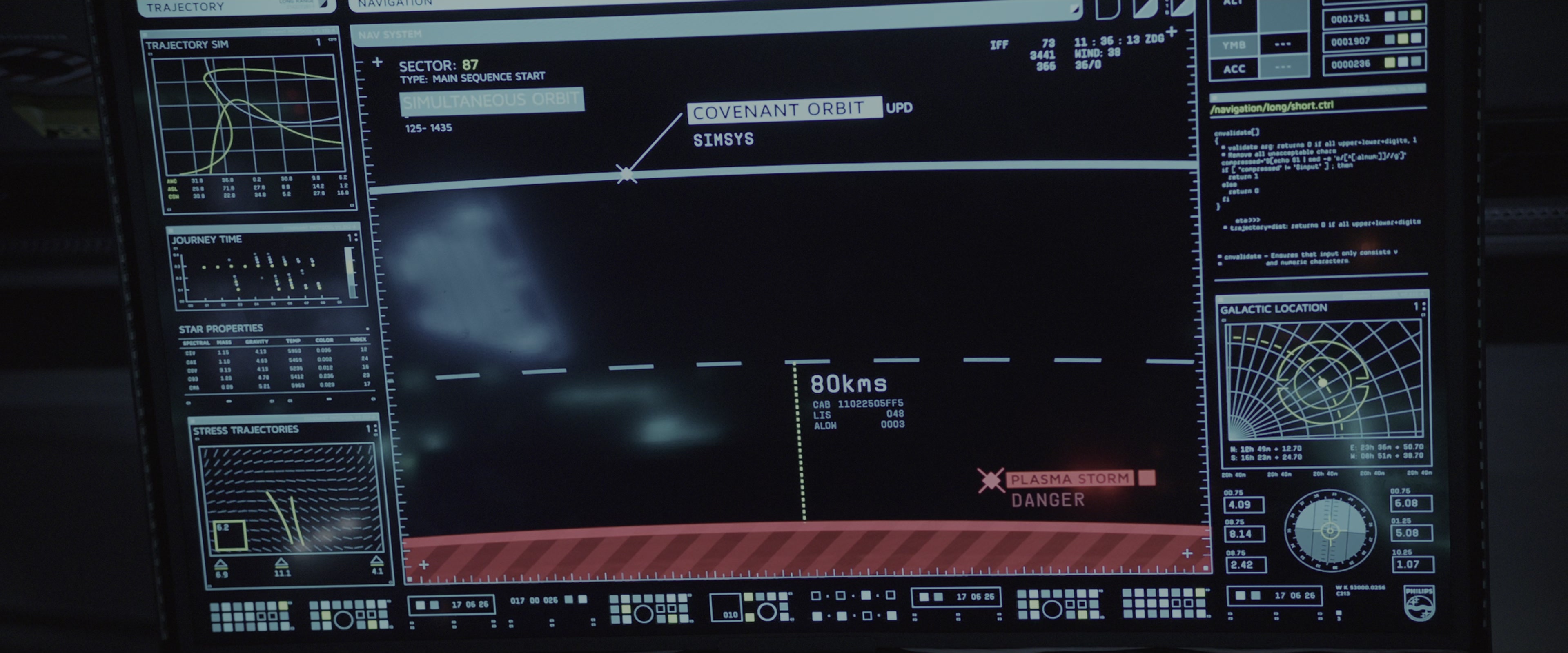 Alien: Covenant (2017), wide, 2.40:1 — film still