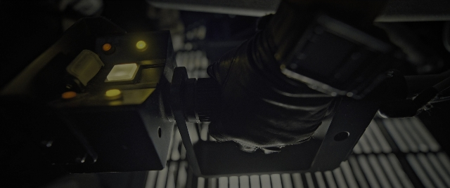 Wide shot frame from Alien: Romulus — footwear