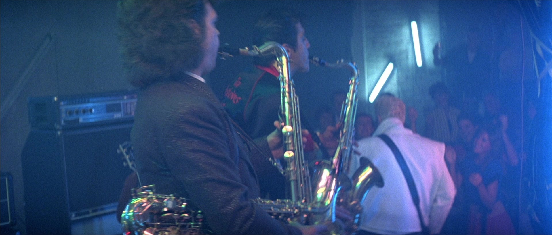 The Adventures of Buckaroo Banzai Across the 8th Dimension (1984), close, 2.34:1 — film still