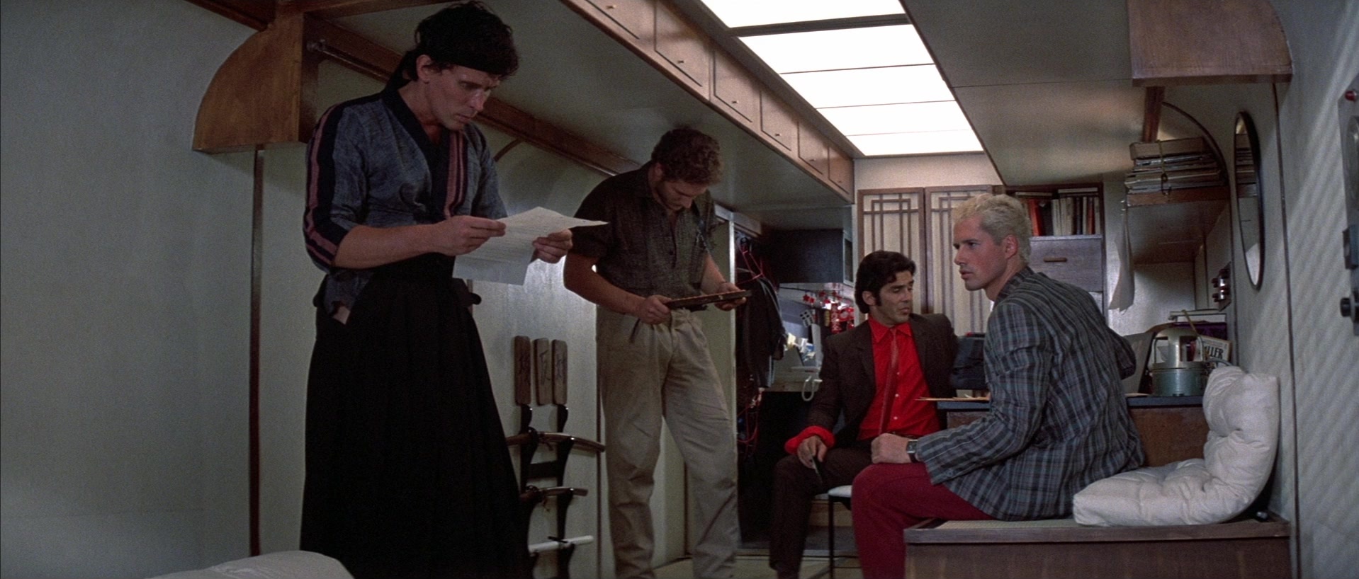 The Adventures of Buckaroo Banzai Across the 8th Dimension (1984), wide, 2.34:1 — film still
