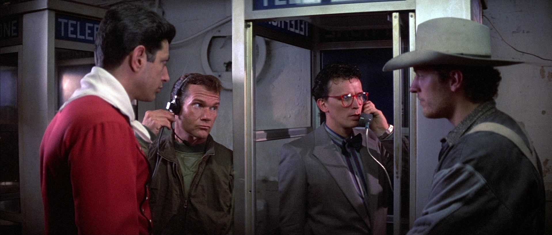The Adventures of Buckaroo Banzai Across the 8th Dimension (1984), wide, 2.34:1 — film still