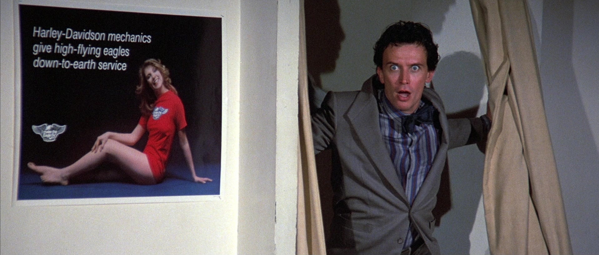 The Adventures of Buckaroo Banzai Across the 8th Dimension (1984), wide, 2.34:1 — film still