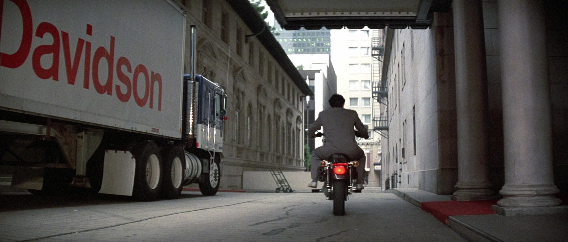 The Adventures of Buckaroo Banzai Across the 8th Dimension (1984), wide, 2.34:1 — film still