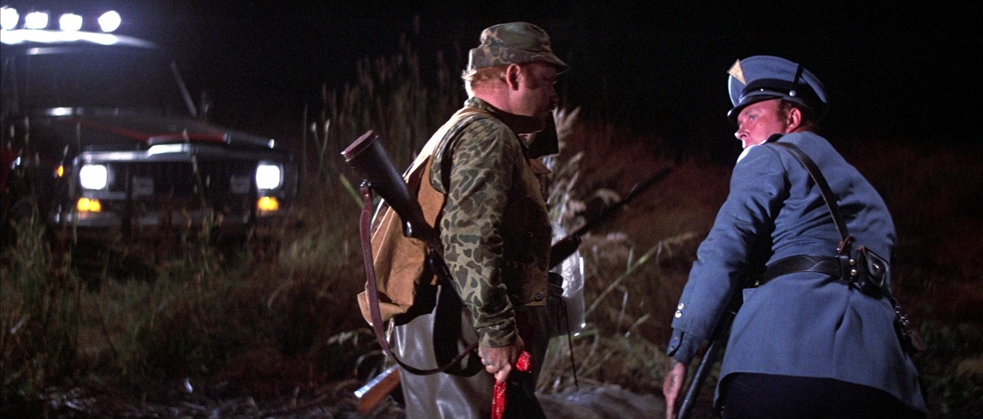 The Adventures of Buckaroo Banzai Across the 8th Dimension (1984), wide, 2.34:1 — film still