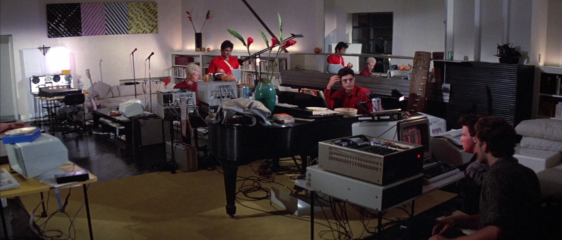 The Adventures of Buckaroo Banzai Across the 8th Dimension (1984), wide, 2.34:1 — film still