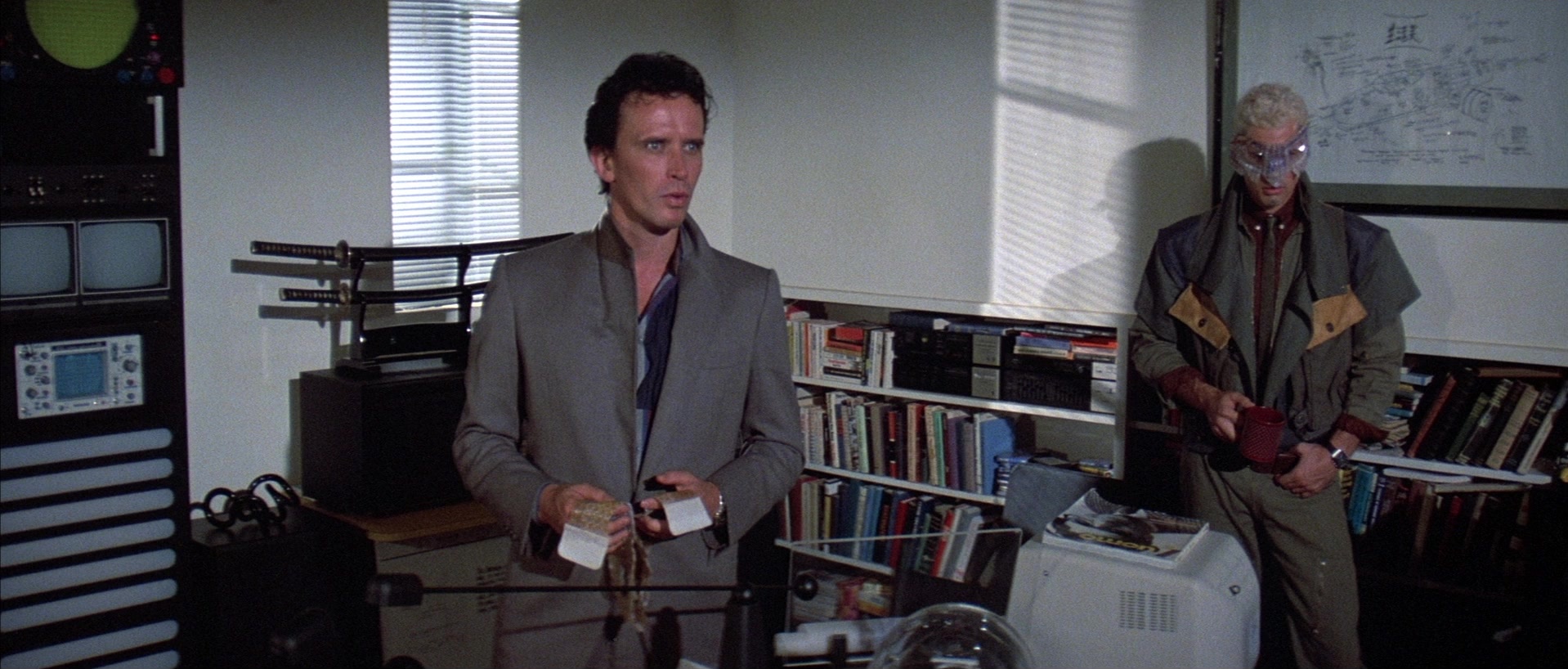 The Adventures of Buckaroo Banzai Across the 8th Dimension (1984), wide, 2.34:1 — film still