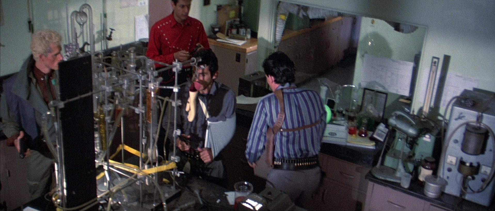 The Adventures of Buckaroo Banzai Across the 8th Dimension (1984), wide, 2.34:1 — film still