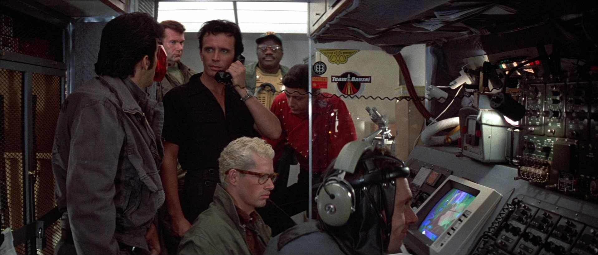 The Adventures of Buckaroo Banzai Across the 8th Dimension (1984), wide, 2.34:1 — film still