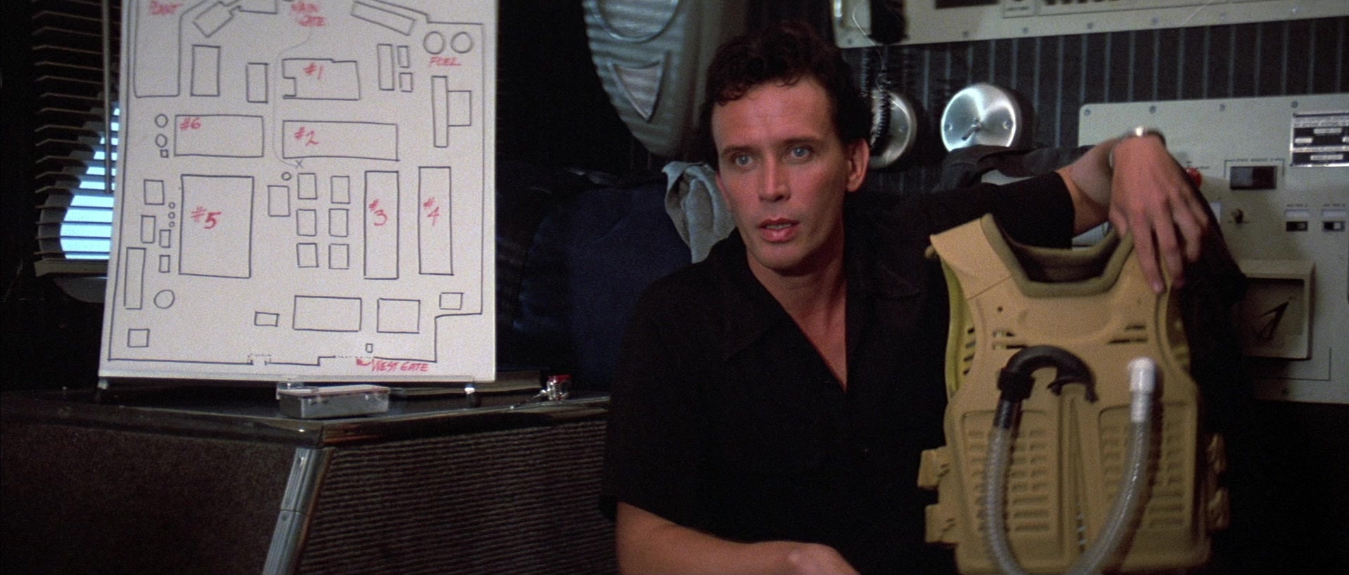The Adventures of Buckaroo Banzai Across the 8th Dimension (1984), wide, 2.34:1 — film still