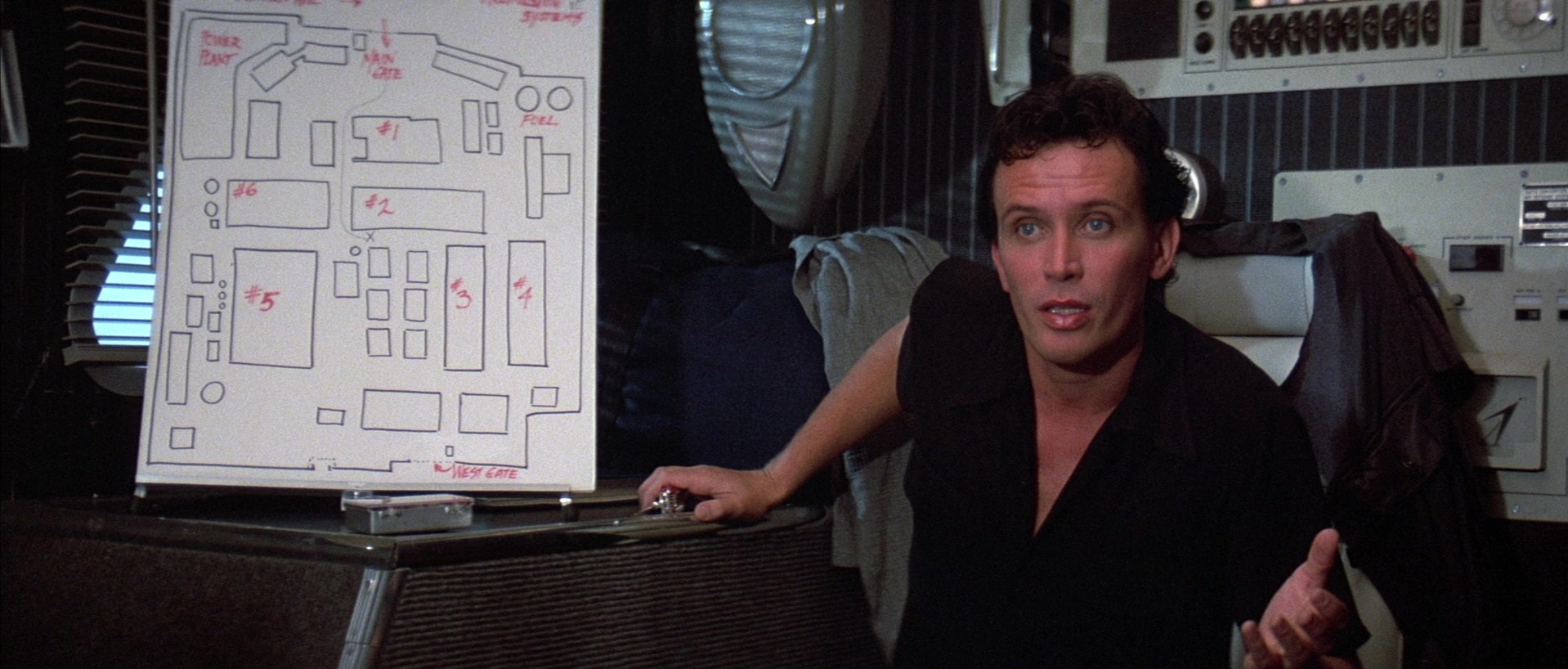 The Adventures of Buckaroo Banzai Across the 8th Dimension (1984), wide, 2.34:1 — film still