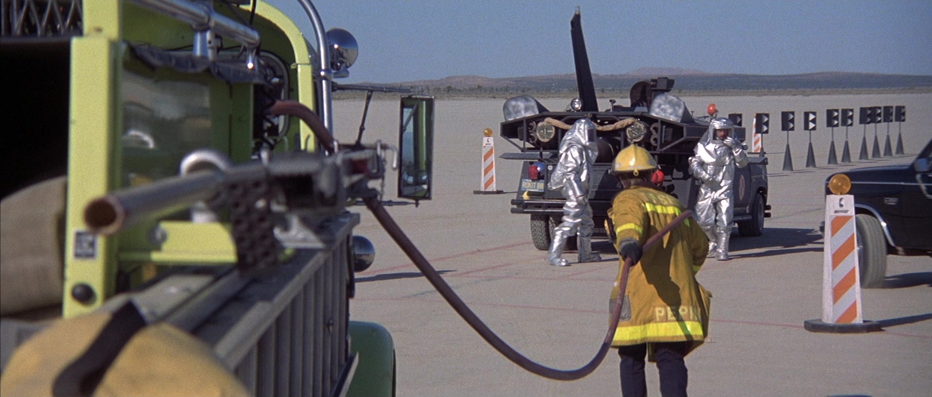 The Adventures of Buckaroo Banzai Across the 8th Dimension (1984), wide, 2.34:1 — film still