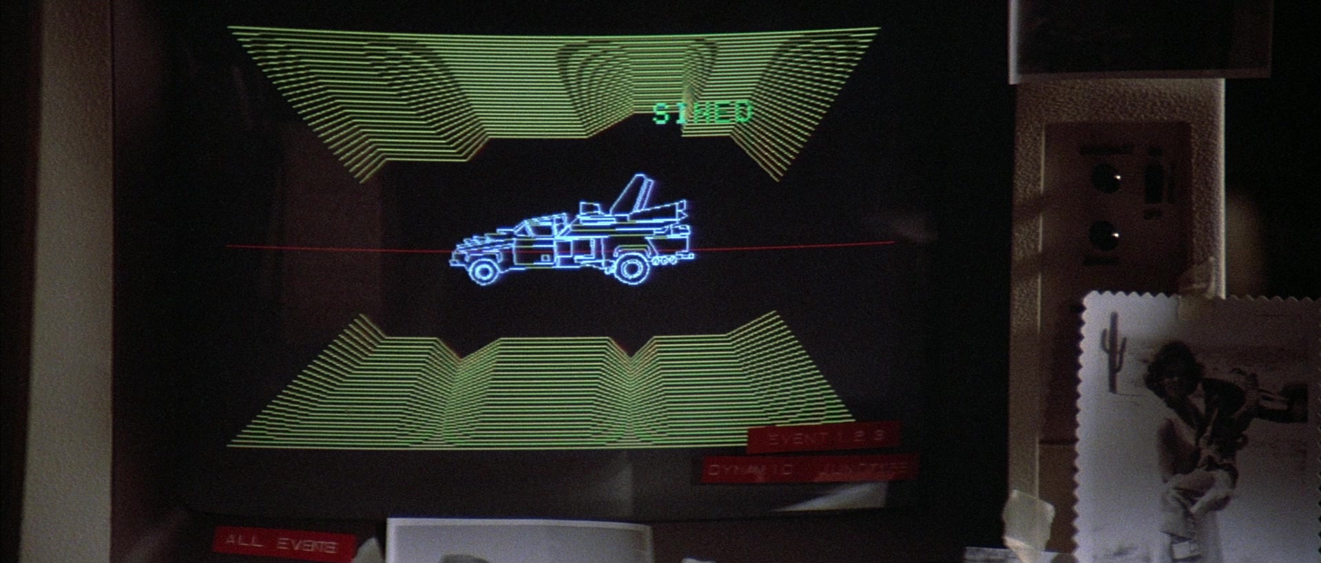 The Adventures of Buckaroo Banzai Across the 8th Dimension (1984), wide, 2.34:1 — film still
