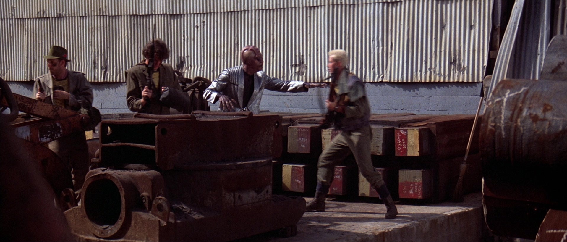The Adventures of Buckaroo Banzai Across the 8th Dimension (1984), wide, 2.34:1 — film still